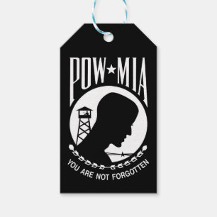 Étiquettes-cadeau Drapeau des prisonniers de guerre et disparus : So