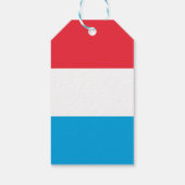 Étiquettes-cadeau Drapeau du Luxembourg (Dos)
