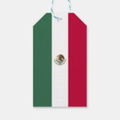 Étiquettes-cadeau Drapeau du Mexique (Dos)