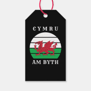 Étiquettes-cadeau Drapeau Du Pays De Galles Cymru Am By Fier D'Être