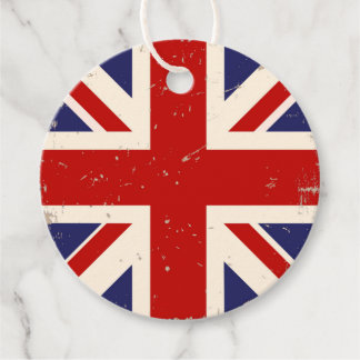 Étiquettes Cadeau Drapeau du Royaume-Uni
