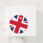 Étiquettes Cadeau Drapeau du Royaume-Uni (En situation)