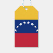 Étiquettes-cadeau Drapeau du Venezuela (Dos)
