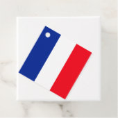 Étiquettes Cadeau Drapeau français classique personnalisable (En situation)