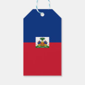 Étiquettes-cadeau Drapeau Haïti (Dos)