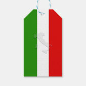 Étiquettes-cadeau Drapeau italien (Devant)
