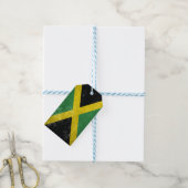 Étiquettes-cadeau Drapeau jamaïcain (Avec de laficelle)