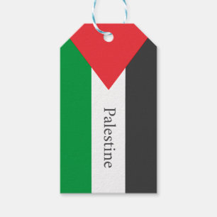 Étiquettes-cadeau Drapeau palestinien Libérez la Palestine customisé