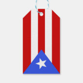Étiquettes-cadeau Drapeau Porto Rico (Dos)