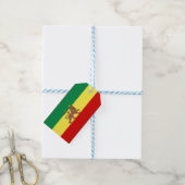 Étiquettes-cadeau Drapeau Rastafarien (Rastafarianisme) (Rasta) étiq (With Twine)