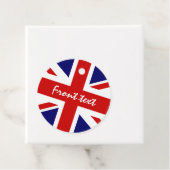 Étiquettes Cadeau Drapeau Union Jack britannique (En situation)