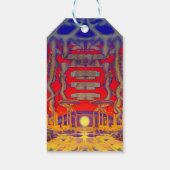 Étiquettes-cadeau Dreamland psychédélique (Dos)