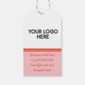 Étiquettes-cadeau Drôle Hérisson. Bonne Journée Personnalisable (Dos)