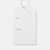 Étiquettes-cadeau Drôle Trump vigne du vin noir (Dos)