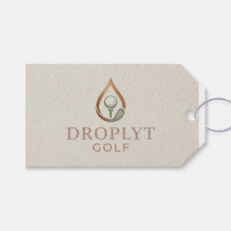Étiquettes-cadeau Droplyt Golf Signature Gift Tag