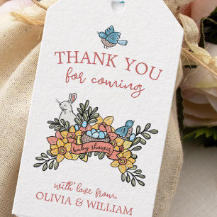 Étiquettes Cadeau du Merci de printemps Favoriser