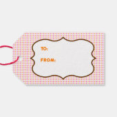 Étiquettes-cadeau Dunkin Donuts à thème Merci un latte (Dos (Horizontal))