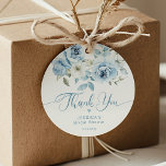 Étiquettes Cadeau Dusty blue Quelque chose de bleu nuptiale merci<br><div class="desc">Dusty blue Quelque chose de bleu nuptiale merci Favoriser Tags Correspondances articles disponibles.</div>