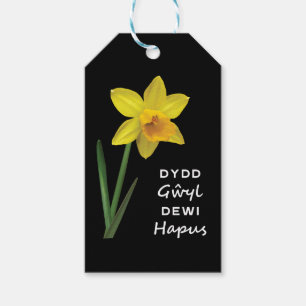 Étiquettes-cadeau Dydd Giles Dewi Hapus Joyeux St David's Day