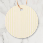 Étiquettes Cadeau Easter Egg Nest | Happy Easter (Dos)