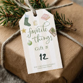 Étiquettes-cadeau Échange de cadeaux pour les objets favoris