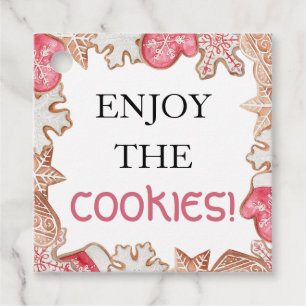 Étiquettes Cadeau Échange de cookies