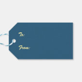 Étiquettes-cadeau Echos de '73 : Le Labyrinthe de Chronos Ocean (Dos Horizontal)