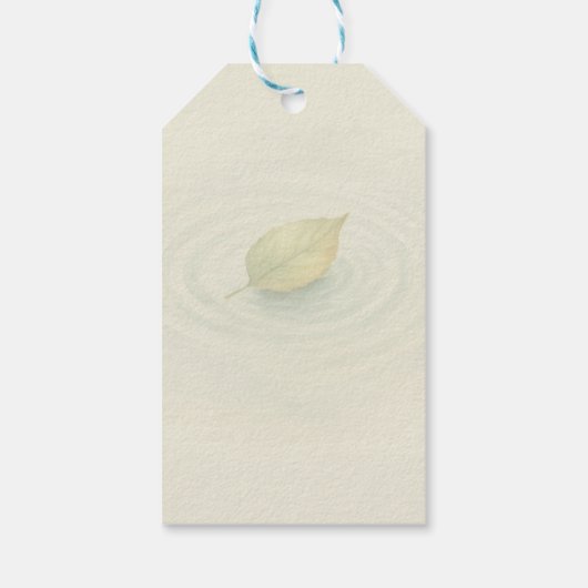 Étiquettes-cadeau Echos & Offres | "Ce moment vous appartient" (Dos)