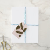 Étiquettes-cadeau Eclair Donuts Cake Pops Saint Valentin (Avec de laficelle)