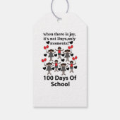 Étiquettes-cadeau École 100 Jours D'École (Dos)