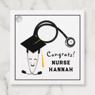 Étiquettes Cadeau École de sciences infirmières
