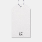 Étiquettes-cadeau Écriture d'Amour Inspirationnelle - 1 Corinthiens  (Dos)