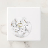 Étiquettes Cadeau Écriture d'amour Verse Ephésiens 4:2 Mariage (En situation)