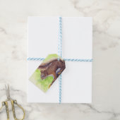 Étiquettes-cadeau Écureuil (Avec de laficelle)