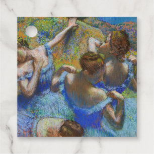 Étiquettes Cadeau Edgar Degas - Danseuses bleues