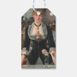Étiquettes-cadeau Édouard Manet Un bar aux Folies-Bergère