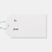 Étiquettes-cadeau Effet Marbre (Dos Horizontal)