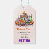 Étiquettes-cadeau Éffrayant Halloween mignon Fantôme Anniversaire Do (Dos)