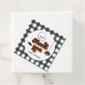 Étiquettes Cadeau Éffrayant Un Halloween 1er Anniversaire (En situation)