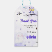 Étiquettes-cadeau Éffrayante Halloween mignonne Fête d'anniversaire  (Devant)