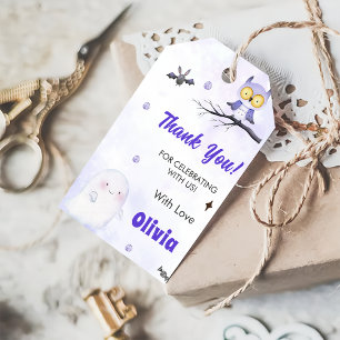 Étiquettes-cadeau Éffrayante Halloween mignonne Fête d'anniversaire 