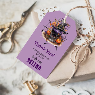 Étiquettes-cadeau Éffrayante Halloween mignonne Fête d'anniversaire 