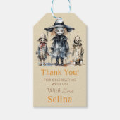 Étiquettes-cadeau Éffrayante Halloween mignonne Fête d'anniversaire (Devant)