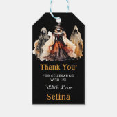 Étiquettes-cadeau Éffrayante Halloween mignonne Fête d'anniversaire  (Devant)