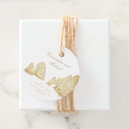 Étiquettes Cadeau El Arco |  Cabo San Lucas MEXICO (En situation)