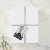 Étiquettes-cadeau Élégant 25e anniversaire (Avec de la ficelle)