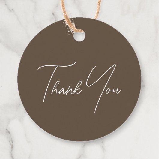 Étiquettes Cadeau Élégant Baby shower botanique rustique (Dos)