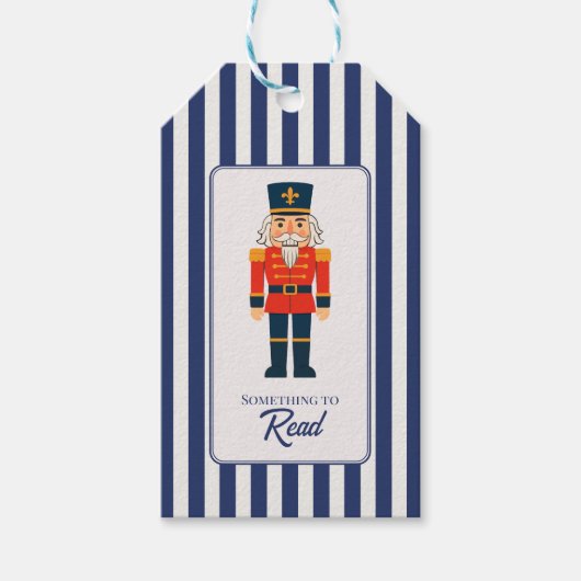 Étiquettes-cadeau Elegant Blue Indygo Old Money (Devant)