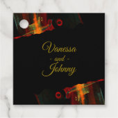 Étiquettes Cadeau Elegant Classic Modern Trendy Pattern #903 Wedding (Devant)