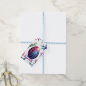 Étiquettes-cadeau Elegant Easter Egg Botanical Art (Avec de laficelle)